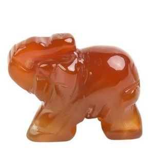 CARNELIAN | HEALING STONE ELEPHANT|